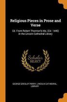 Religious Pieces in Prose and Verse