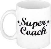 Super coach tekst cadeau mok / beker - 300 ml