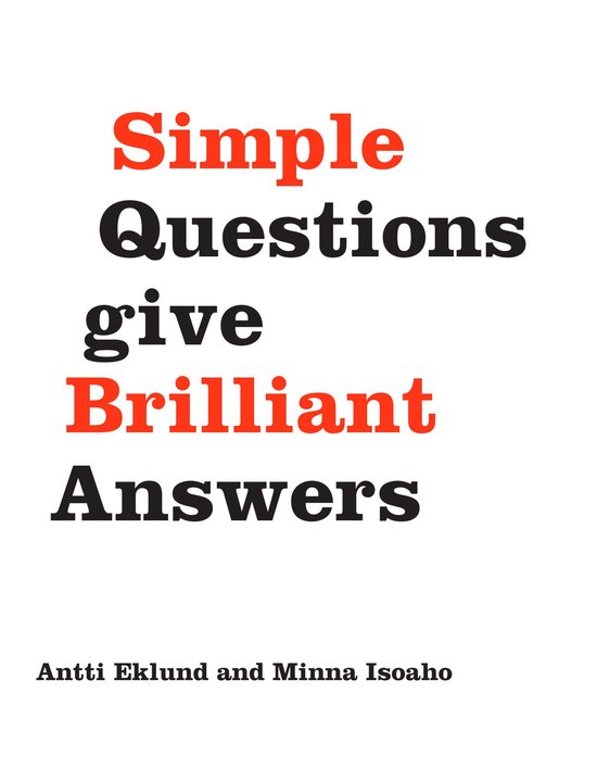 Simple Questions Give Brilliant Answers - cover