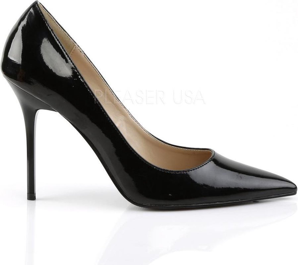 Zwarte pumps met hoge hakken | Extreem hoge hakken zwart | Silhouette
