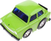 Goki Metalen Mini-racer Trabant 601 Groen 5 Cm