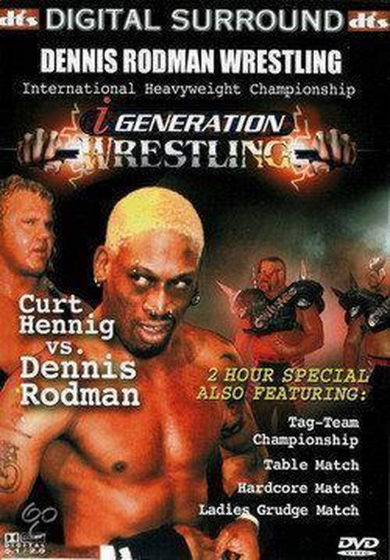 Cover van de film 'Dennis Rodman Wrestling'