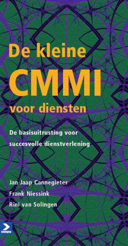 Cover van het boek 'De kleine CMMI voor diensten' van Frank Niessink