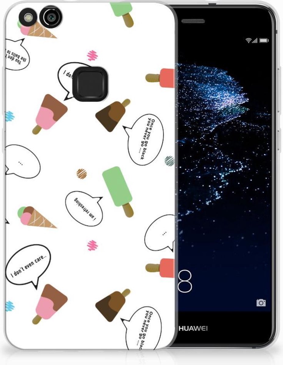 Huawei P10 Lite Siliconen Case IJsjes