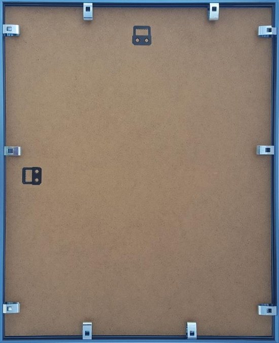 Homedecoration Almelo - Cadre photo - Format photo - 24 x 34 cm - Bleu acier