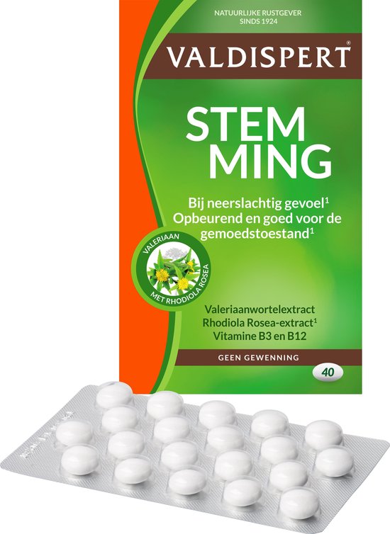 Valdispert Stemming - Natuurlijk Supplement - 40 tabletten