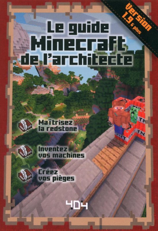 Le Guide Minecraft de l'architecte - Version 1.9 - cover