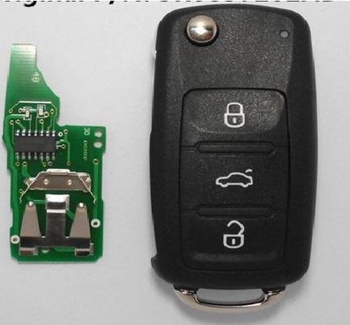 auto sleutel passend voor Volkswagen GOLF PASSAT Tiguan Polo Jetta Beetle  remote key | bol