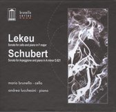 Mario Brunello & Andrea Lucchesini - Lekeu: Sonata For Cello And Piano/Schubert: Sonata (CD)