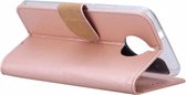 Motorola Moto G5S Portemonnee hoesje / book case Rose Goud