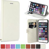 KDS Smooth wallet hoesje iPhone 6 Plus wit