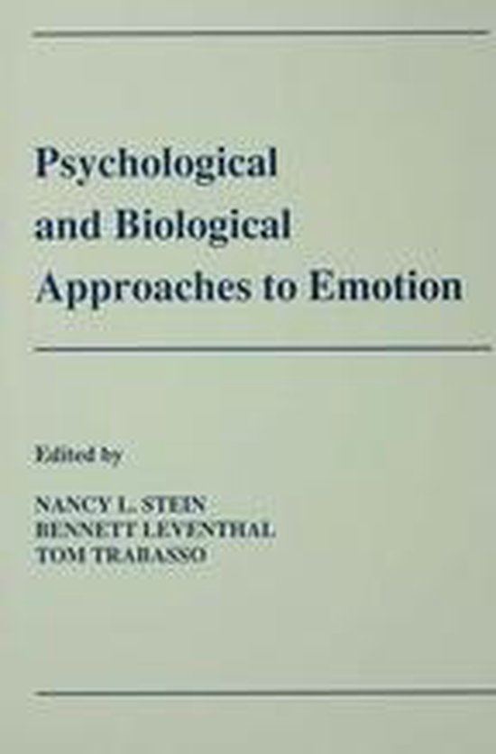 Psychological and Biological Approaches To Emotion - cover