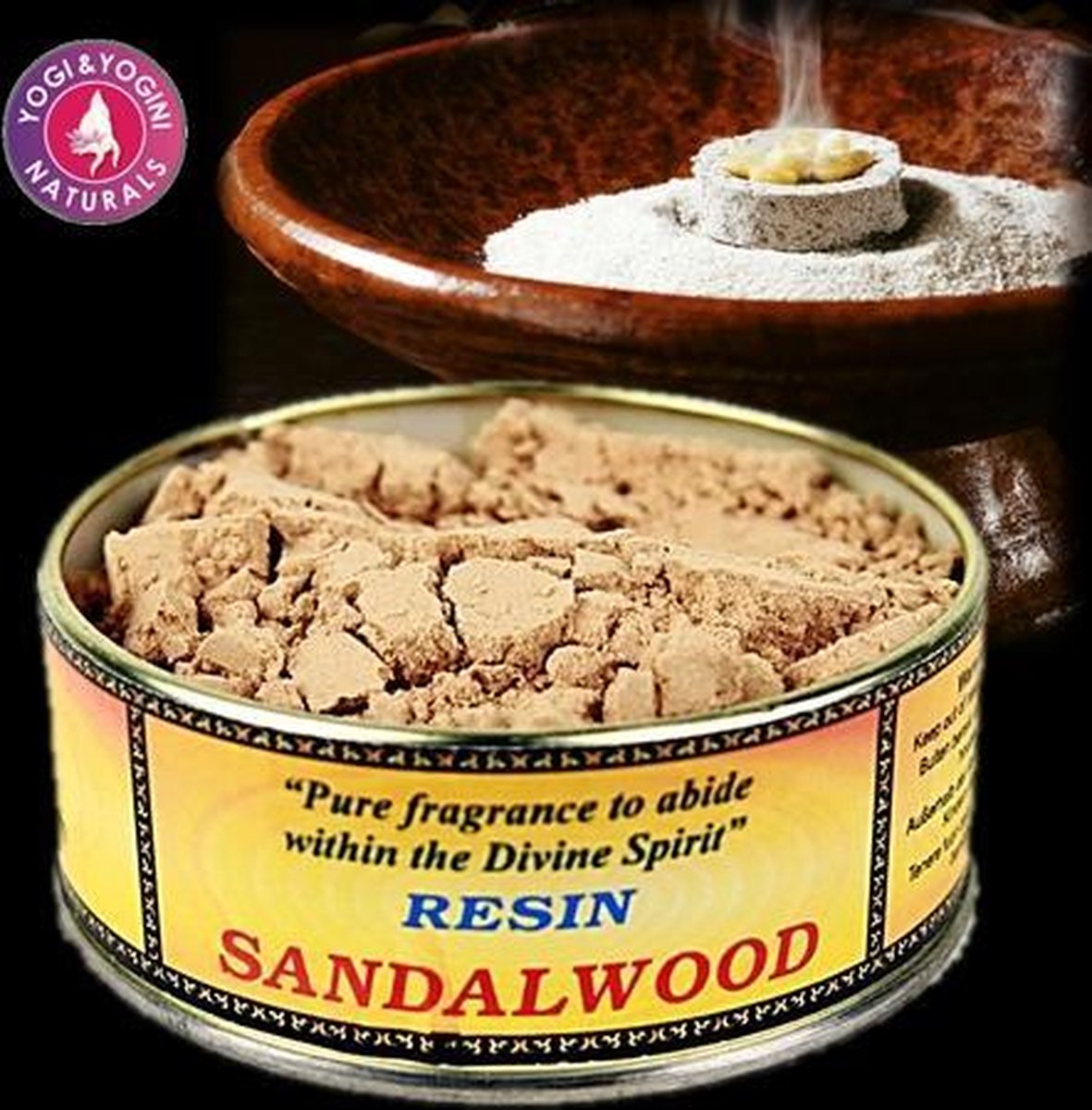 Wierookhars Sandalwood - 30 g - S