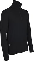 Icebreaker heren Tech LS Half Zip zwart Maat XXL