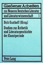 Studien Zur Aesthetik Und Literaturgeschichte Der Kunstperiode