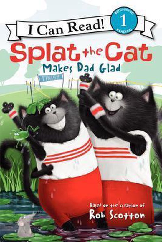 Splat the Cat Makes Dad Glad - cover