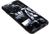 ADEL Siliconen Back Cover Hoesje Geschikt voor iPhone 6/6S - Fitness Dumbells