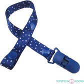 Fopspeenkoord blauw met witte sterren | Little Stars