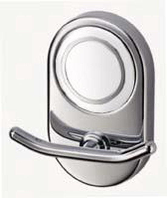 Haceka Kosmos Timbro Porta Carta Igienica In Acciaio Inox - Accessorio Bagno Design, Fissaggio A Muro