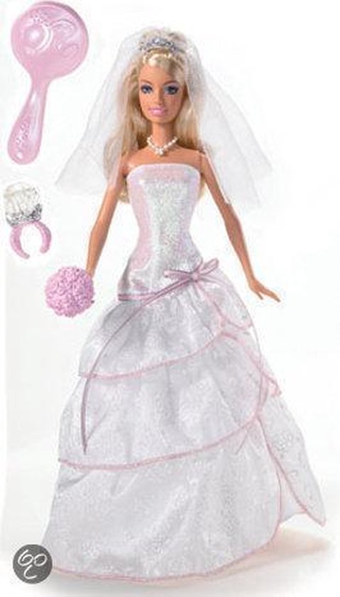 delen grens methodologie Barbie Princess Bruid | bol.com