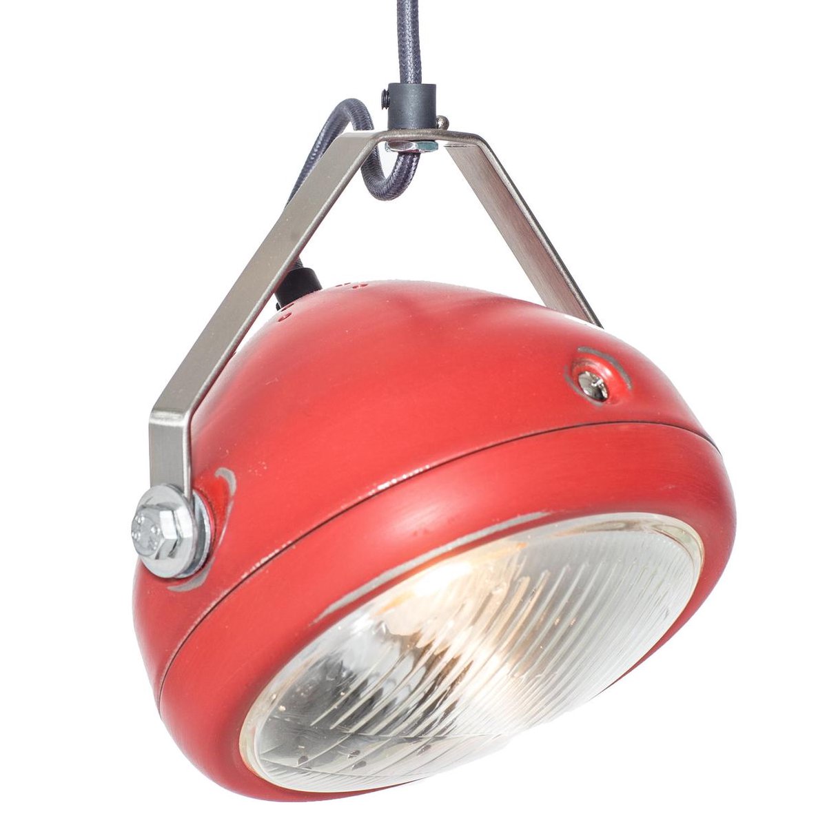 Het Lichtlab No.5 - Hanglamp - Rood