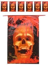 Vlaggenlijn Bloody Skull supergroot