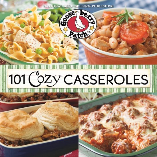 101 Cozy Casserole Recipes Cookbook - cover