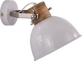 Wandlamp Fabriano klein glans wit