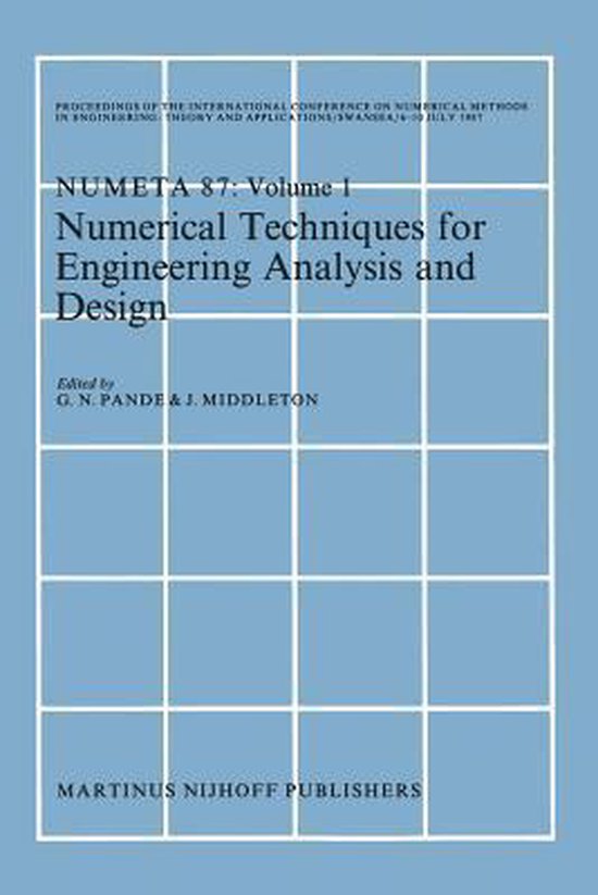 Numerical Techniques for Engineering Analysis and Design - cover