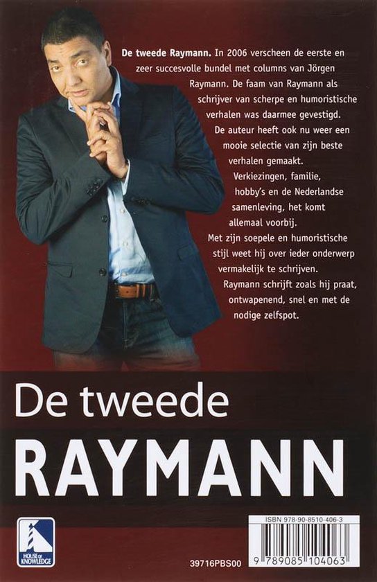 Cover van het boek 'De tweede Raymann' van J. Raymann