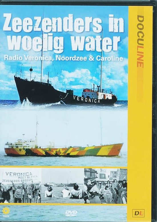 Cover van de film 'Zeezenders In Woelig Water'