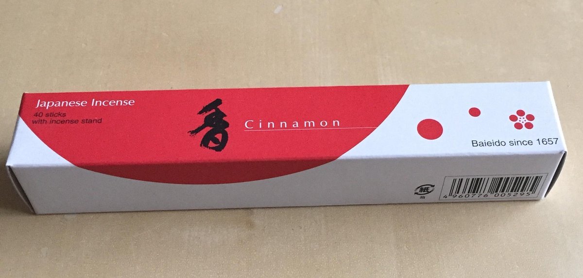 Cinnamon Koh - Japanse wierook - Baieido - Kaneel