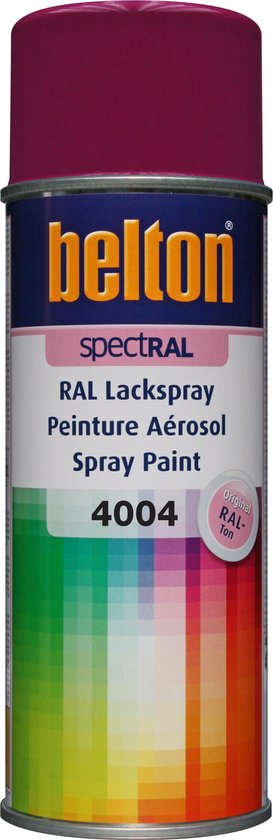 Belton Spectral spuitbus RAL 4004 Bordeauxviolett met kleurverloop. "Original RAL-Ton"
