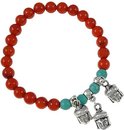Koralen armband Coral Buddha Head Koralen armband Coral Buddha Head