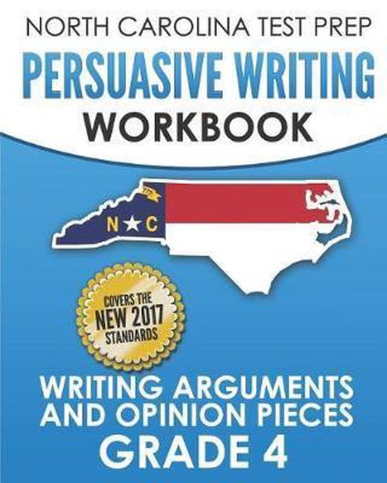 NORTH CAROLINA TEST PREP Persuasive Writing Workbook Grade 4 - cover
