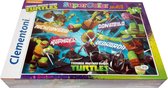 Teenage Mutant Ninja Turtles - Clementoni Super Color Maxi Puzzel - 24 stukjes