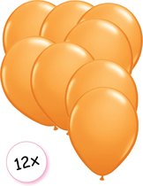 Ballons Orange 12 pièces 27 cm