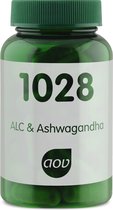 AOV 1028 ALC & Ashwagandha - 60 vegacaps - Voedingssupplementen
