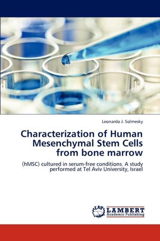 Characterization of Human Mesenchymal Stem Cells from bone marrow ...