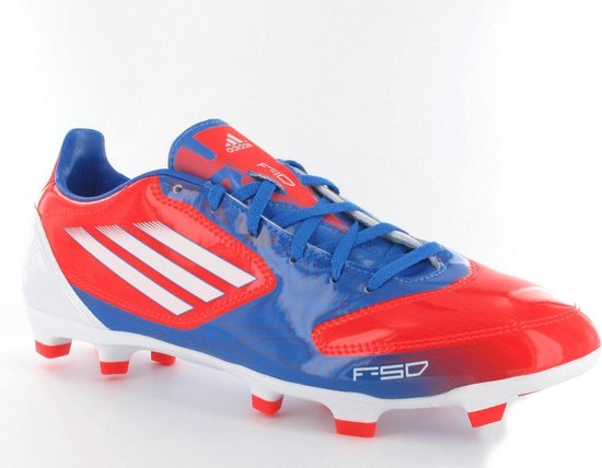adidas F10 TRX FG - Chaussures de football - Homme - Taille 43 1/3 - Bleu  vif; Orange... | bol.com