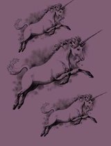 Purple Unicorn Notebook
