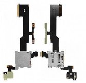 Micro SD Reader + Volume Flex Kabel - Telefoon Reparatie Onderdeel - Geschikt voor HTC One M8