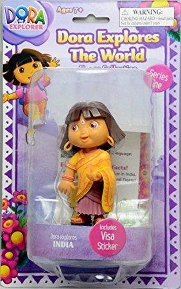 Dora The Explorer - Dora verkent de wereld Figuur Collectie: INDIA | bol.com