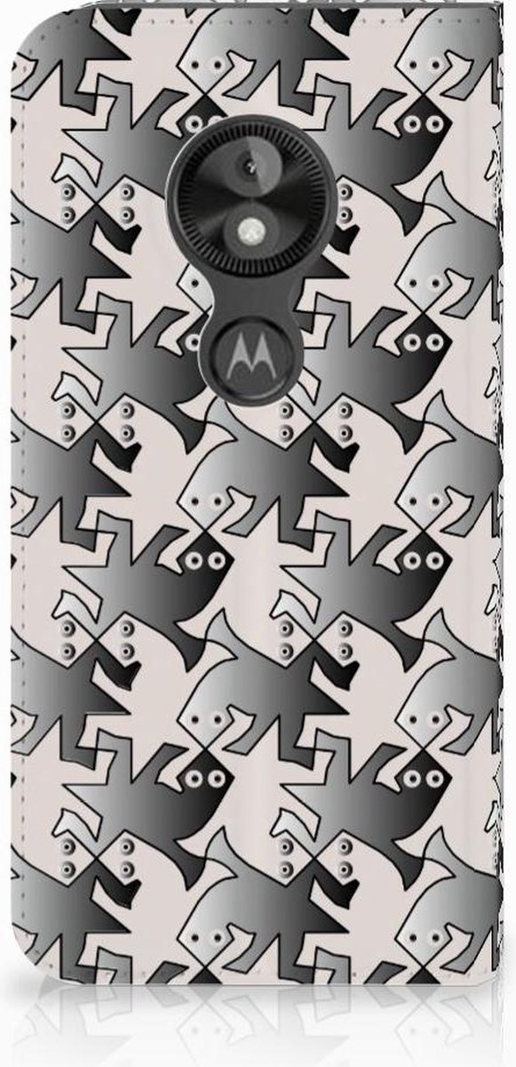 Motorola Moto E5 Play Hoesje maken Salamander Grey