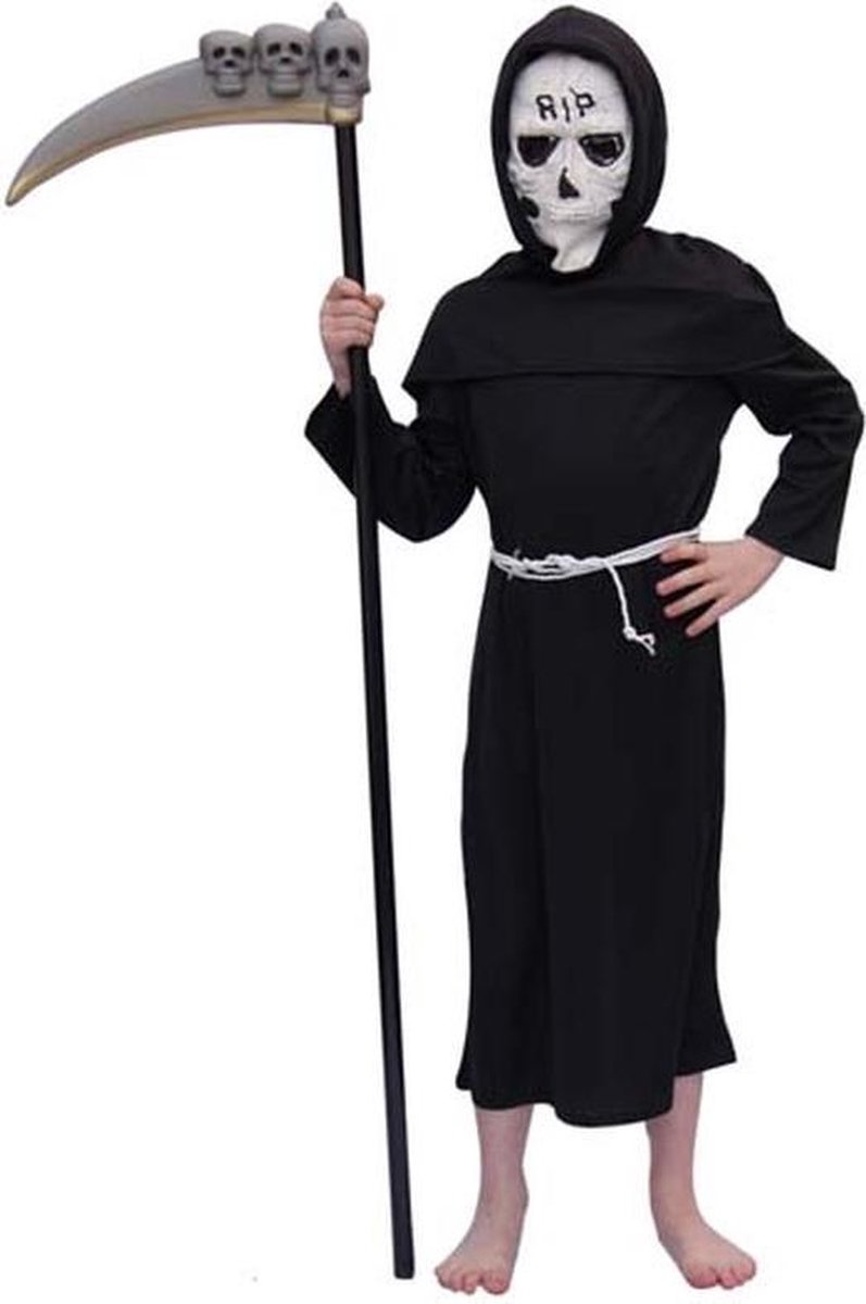Verkleedkostuum kind Grim Reaper - Maat 164