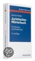 Juristisches Wörterbuch