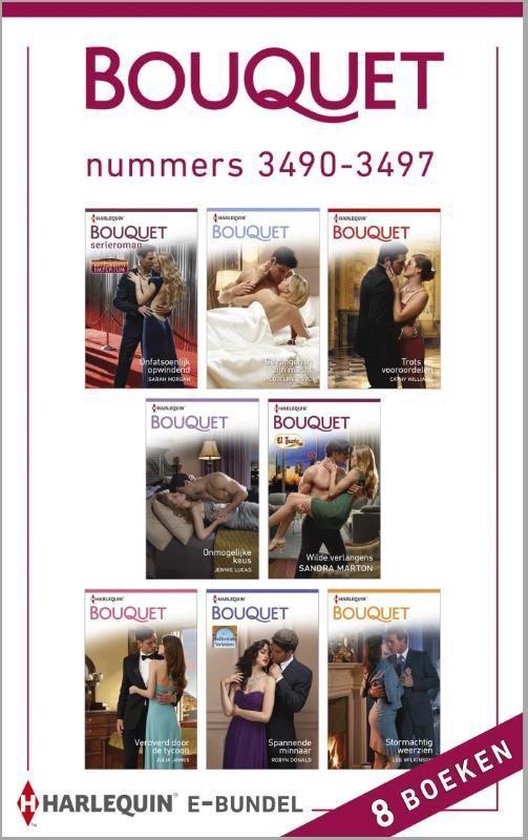 Bouquet 1 - Bouquet e-bundel nummers 3490-3497 (8-in-1)