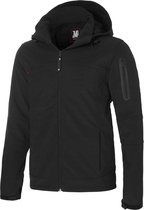 JMP Wear 3VP-M060008 Andorra Zwart Softshell Jas Uniseks