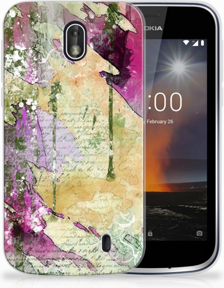 Hoesje maken Nokia 1 Letter Painting