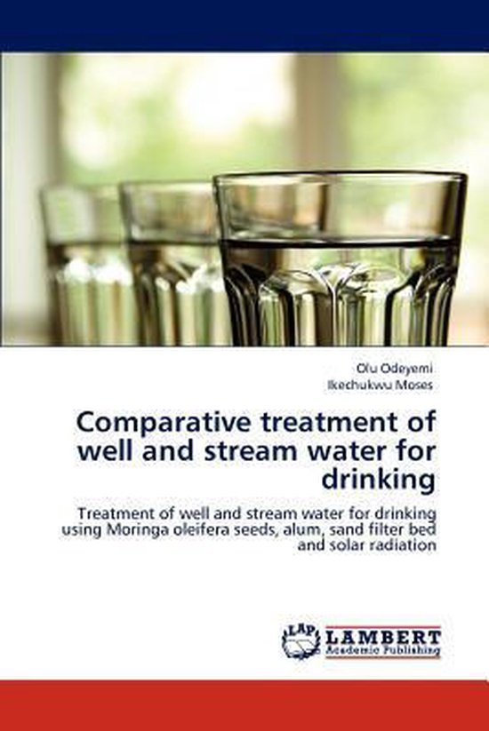 Comparative treatment of well and stream water for drinking